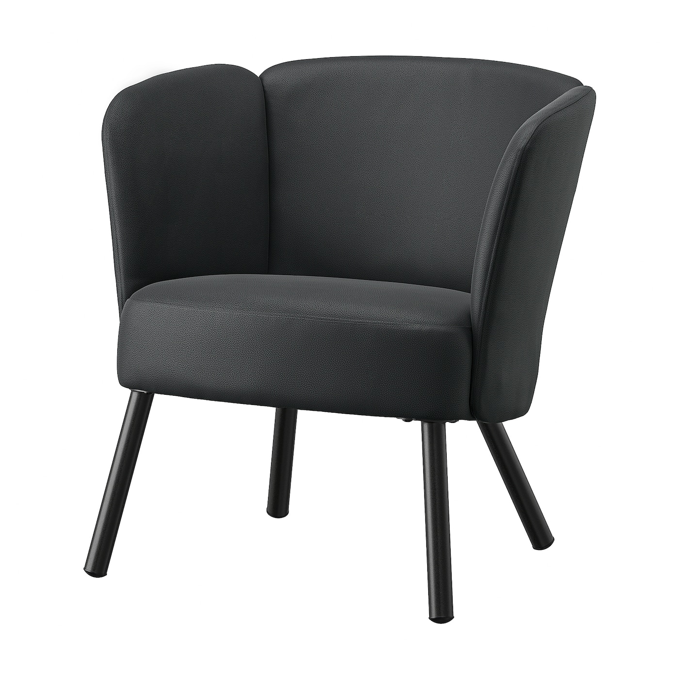 ХЕРРОКРА Кресло, Скулста черный HERRÅKRA IKEA кресло макси зеленый фанера