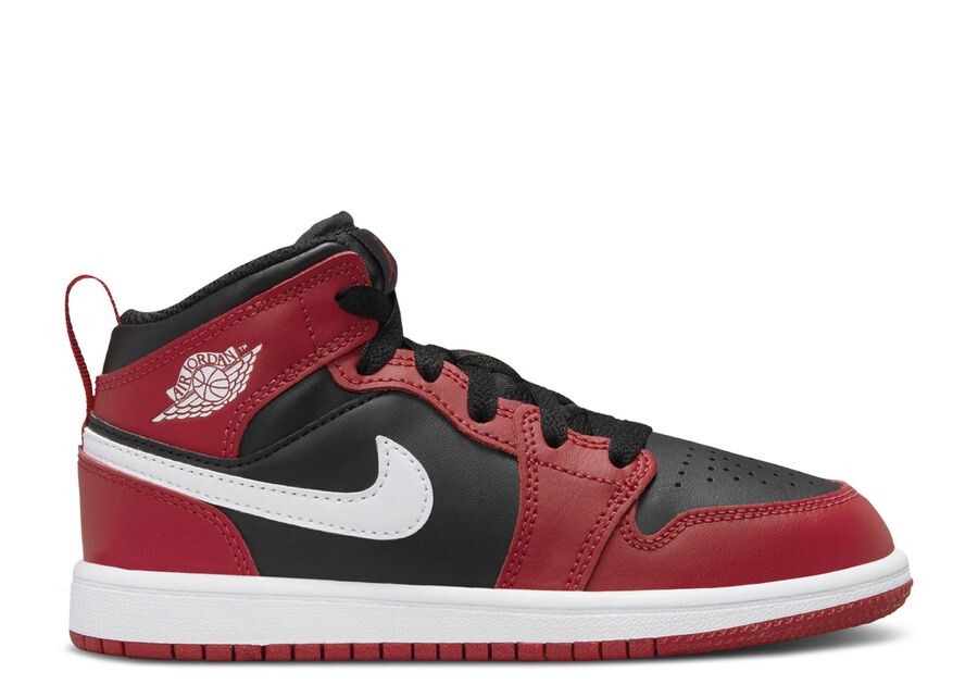 

Кроссовки Air Jordan Air Jordan 1 Mid PS, цвет Gym Red Black White