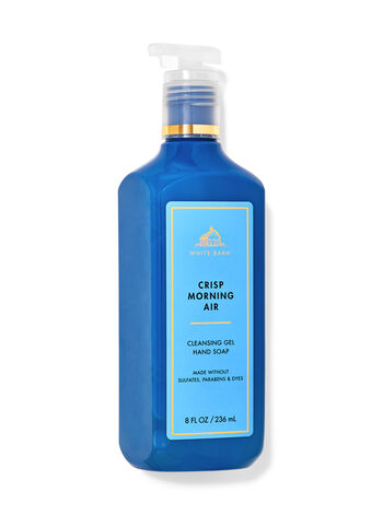 Очищающее гелевое мыло для рук Crisp Morning Air, 8 fl oz / 236 mL, Bath and Body Works