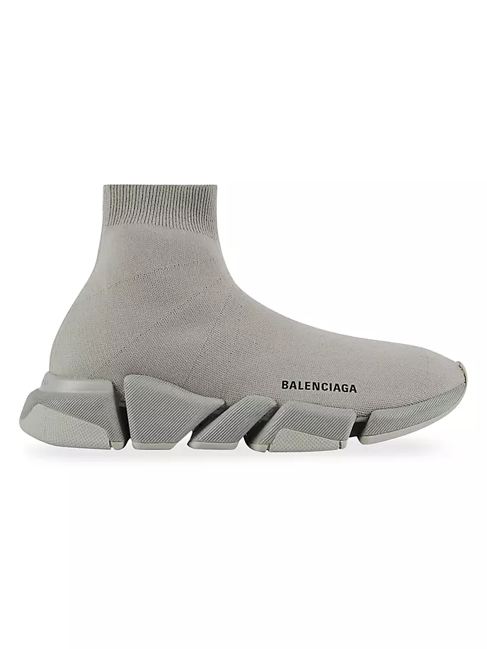 

Кроссовки Speed 2.0 Monocolor из переработанной вязки Balenciaga, серый