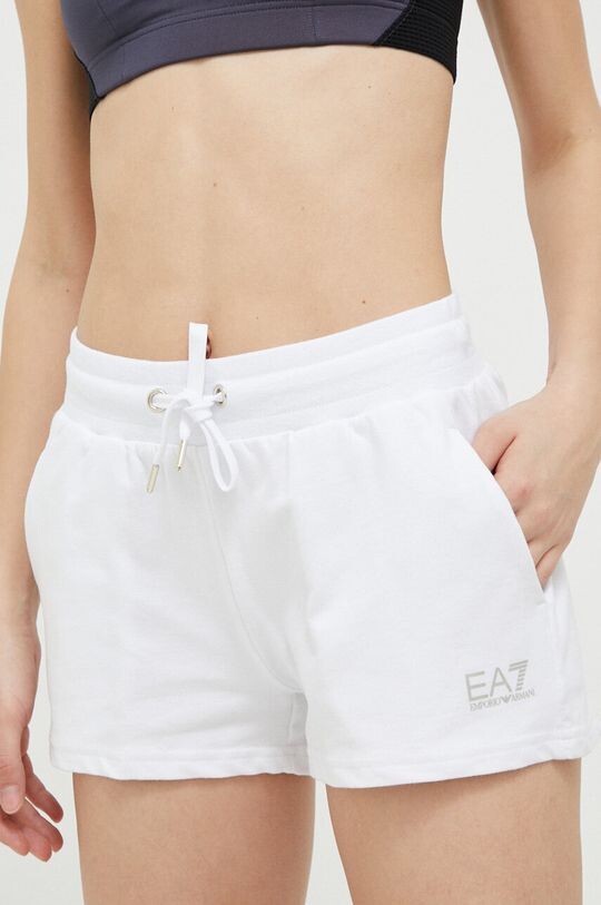 

Шорты EA7 Emporio Armani, белый