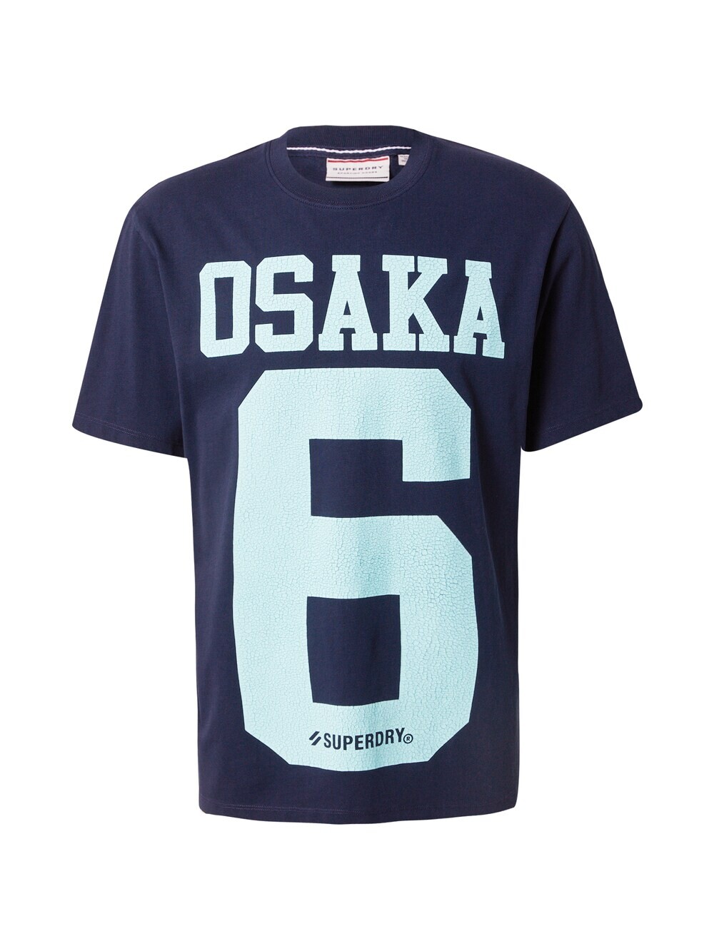 

Футболка Superdry Osaka, морской синий/пастельный синий