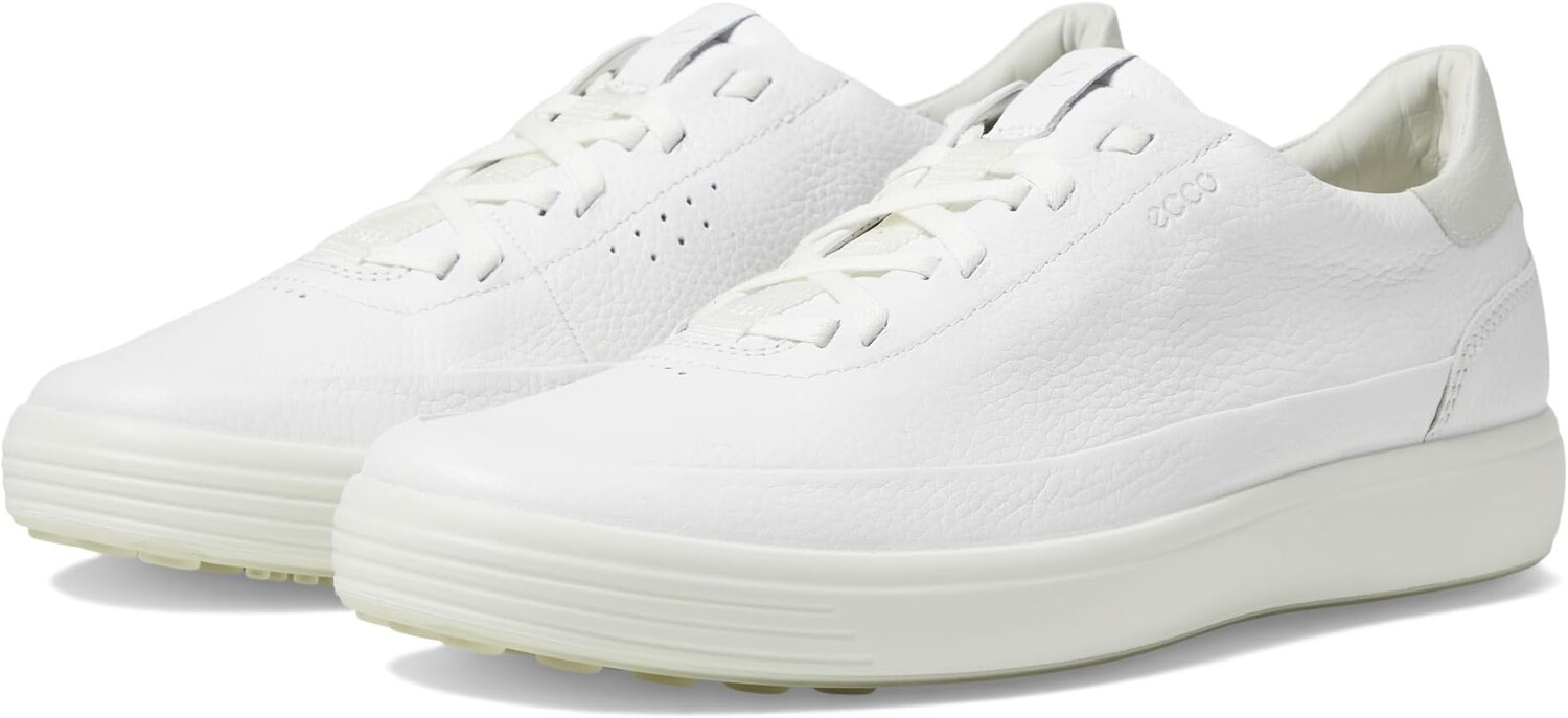 

Кроссовки Soft 7 Lace-Up Sneaker ECCO, цвет Bright White/Shadow White