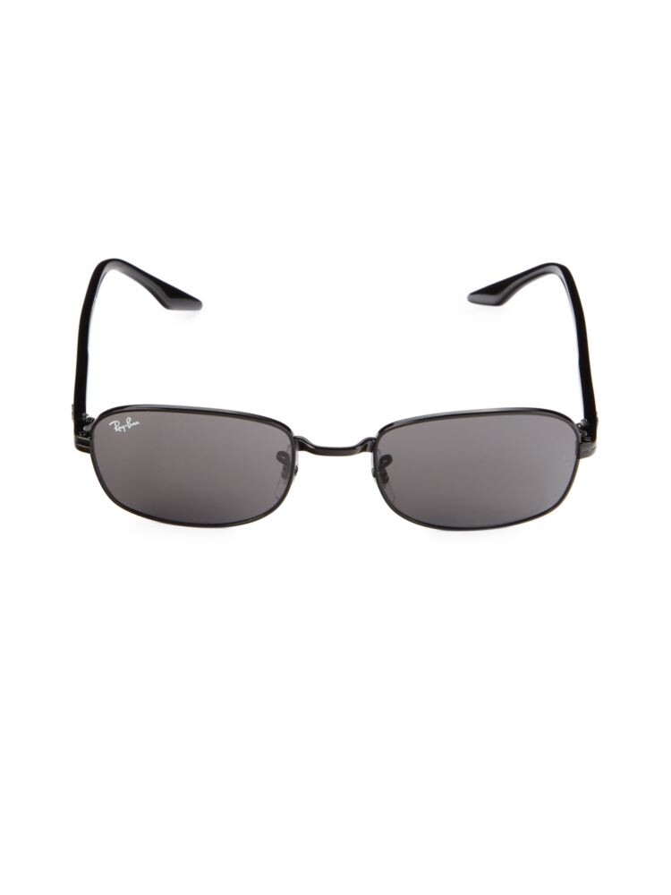 

Прямоугольные солнцезащитные очки 54MM Ray-Ban, черный