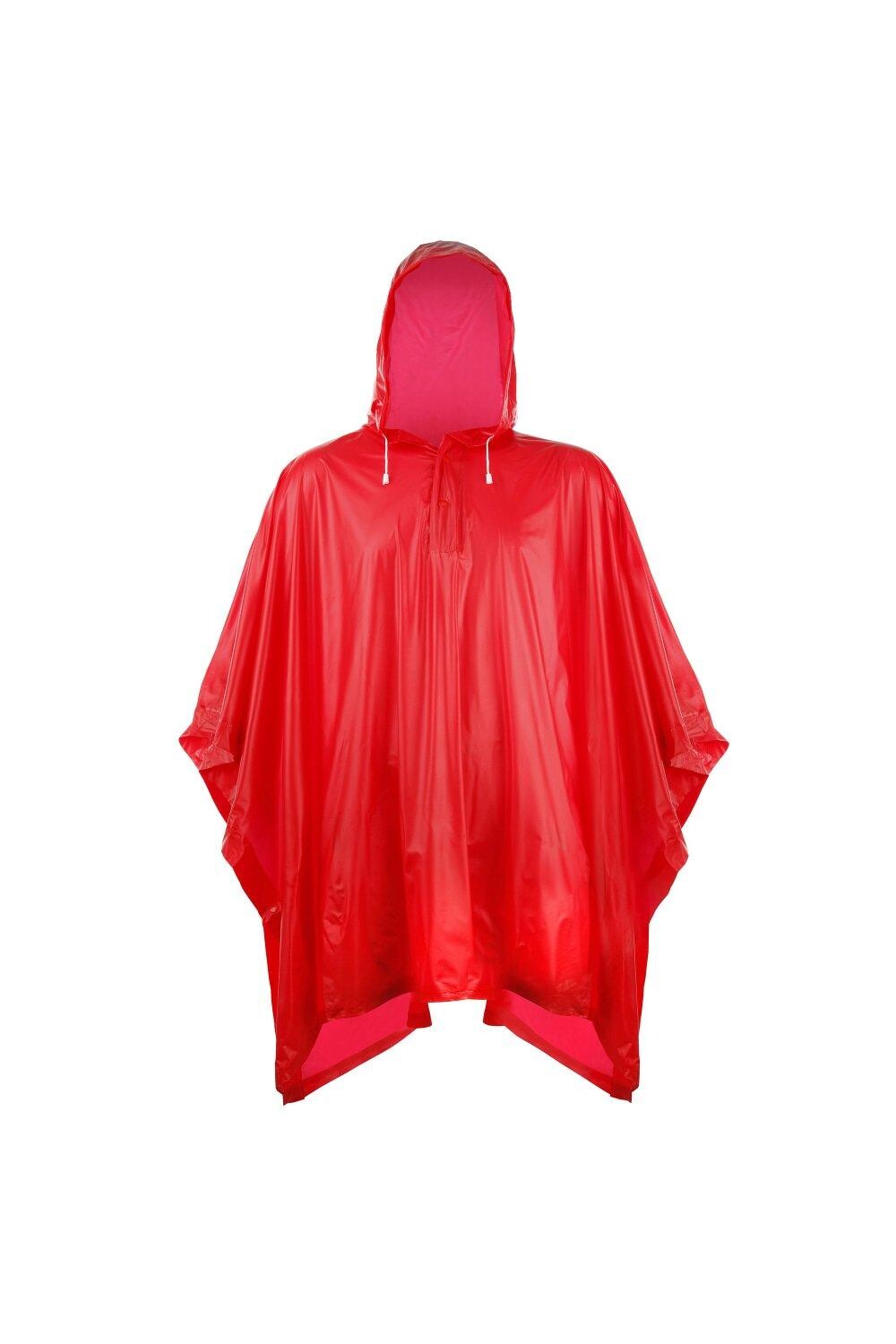 

Пластиковое пончо Rain Mac Splashmacs, красный