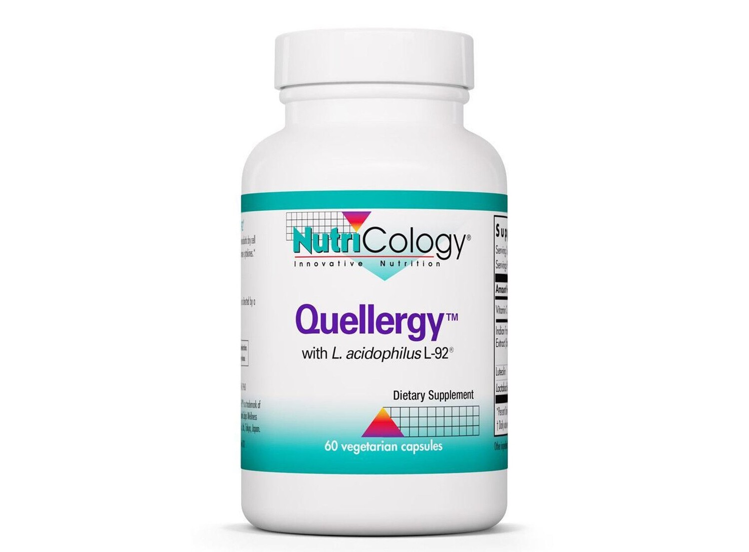 

Nutricology, Quellergy, 60 вегетарианских капсул