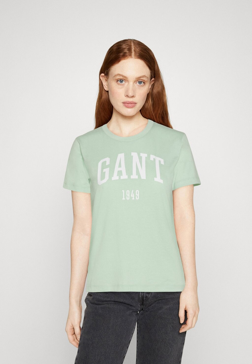 

Футболка с принтом GANT, Зеленый