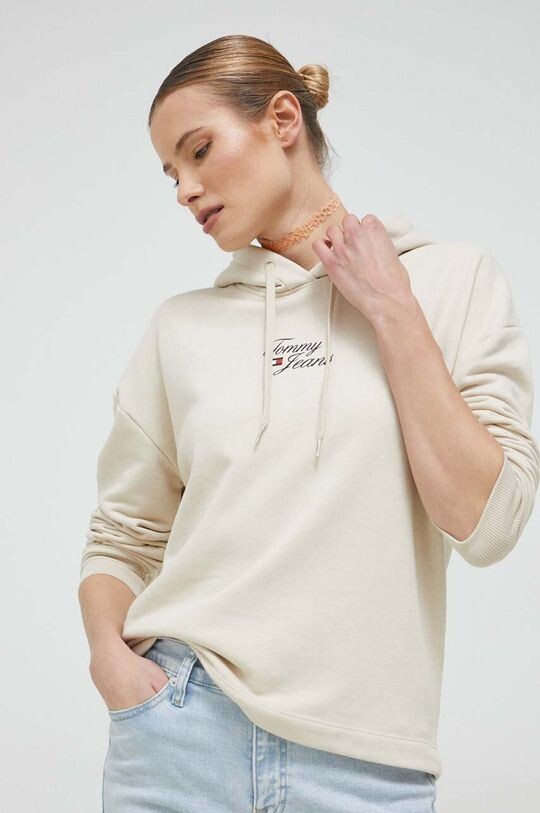 

Фуфайка Tommy Jeans, бежевый
