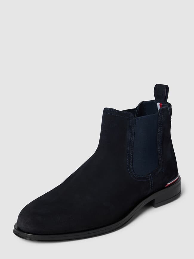 

Ботинки челси с логотипом, модель CORE Tommy Hilfiger, темно-синий