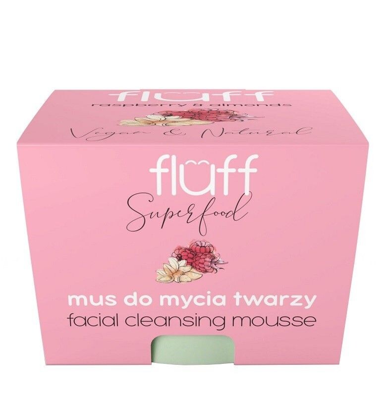

Fluff Maliny z Migdałami мусс для умывания лица, 50 ml