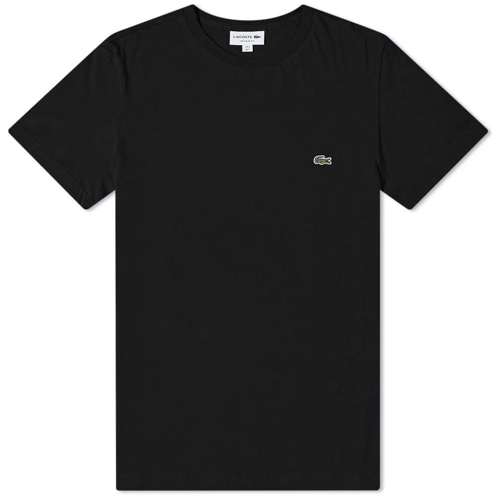 Классическая футболка Lacoste, черный