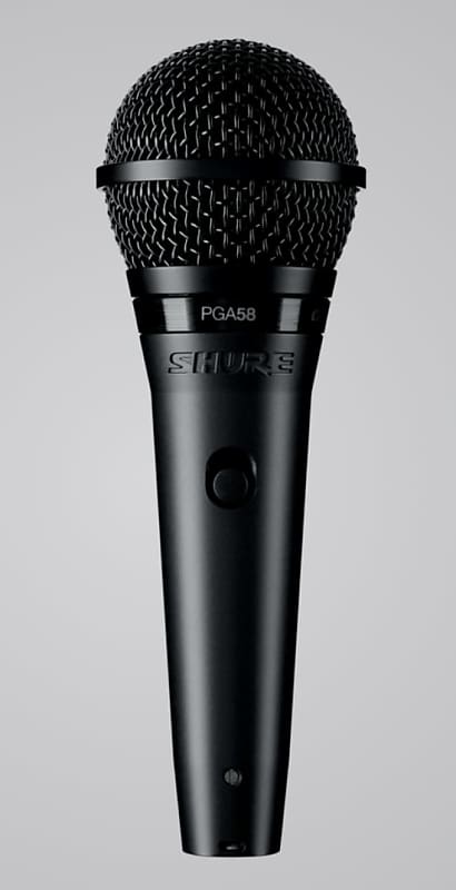 Динамический вокальный микрофон Shure PGA58-QTR вокальный микрофон shure pga58 qtr e