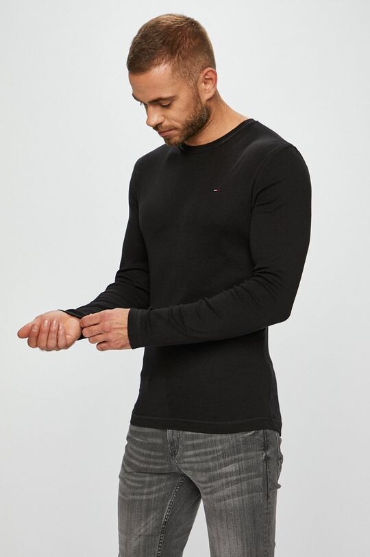 

Рубашка с длинным рукавом Tommy Jeans, черный
