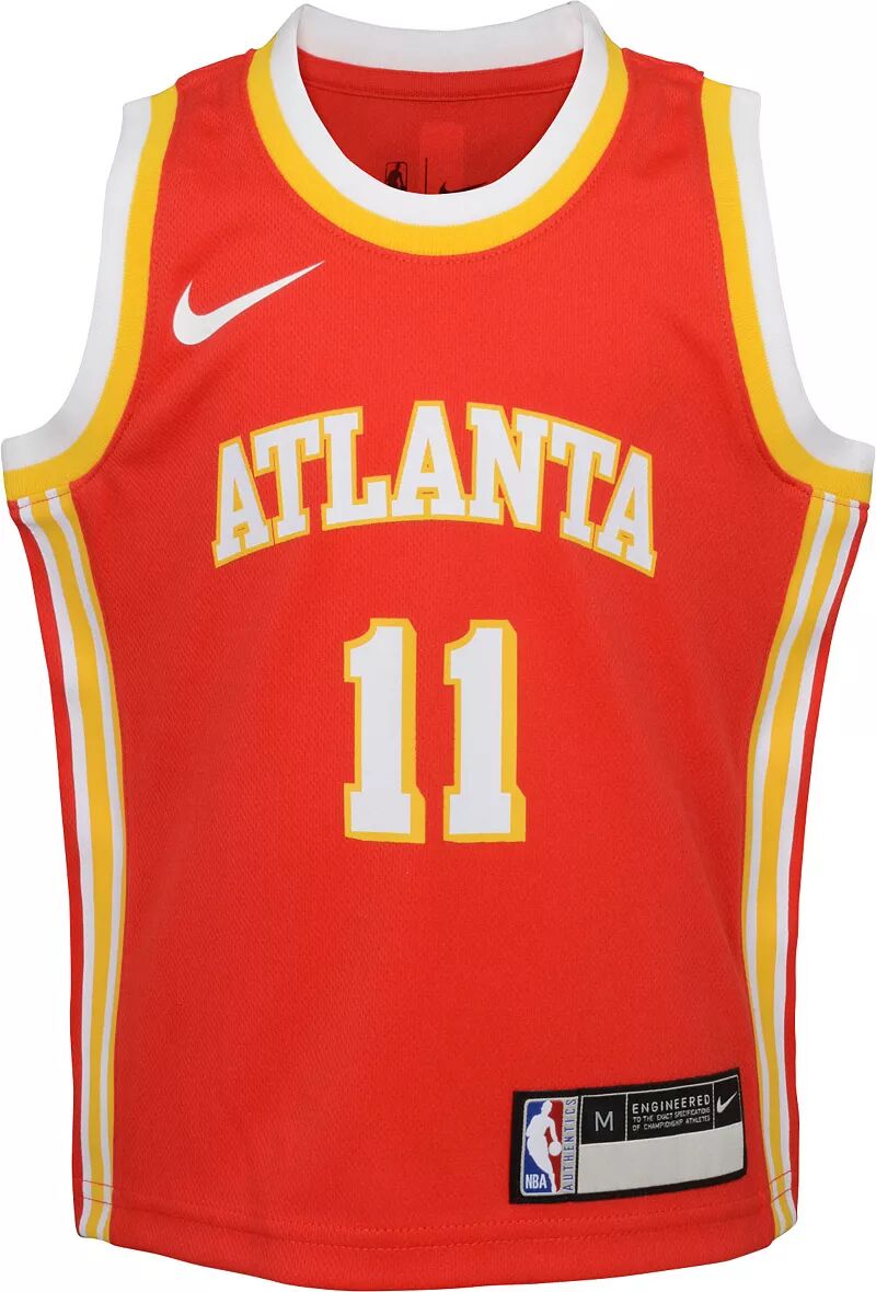 

Красная майка Nike Little Kids Atlanta Hawks Trae Young #11 Swingman