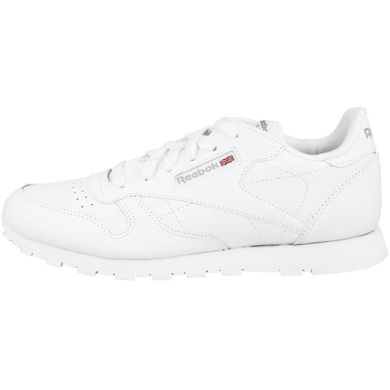 

Кроссовки низкие Classic Leather (GS) унисекс детские REEBOK, цвет weiss