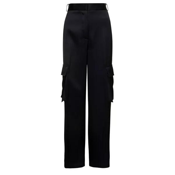 

Брюки cargo pants satn effect with cargo pockets i Versace, черный