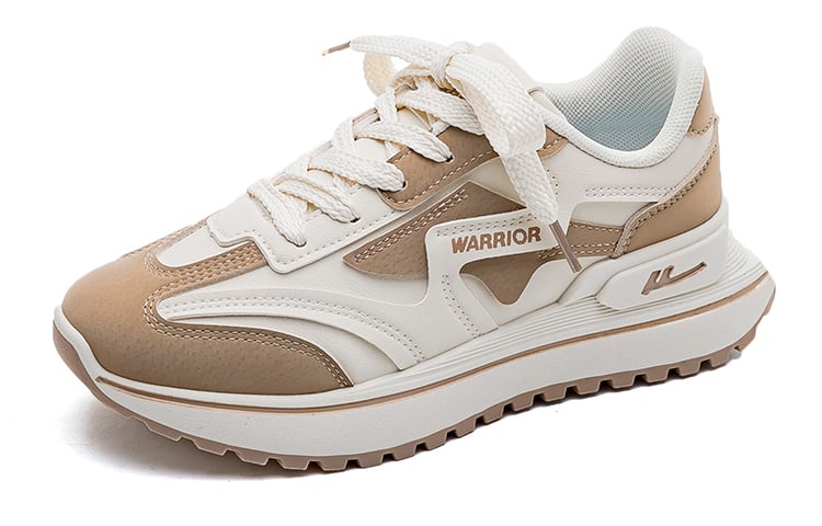 

Кроссовки WARRIOR Chunky Sneakers Women's Low-top Khaki, бежевый