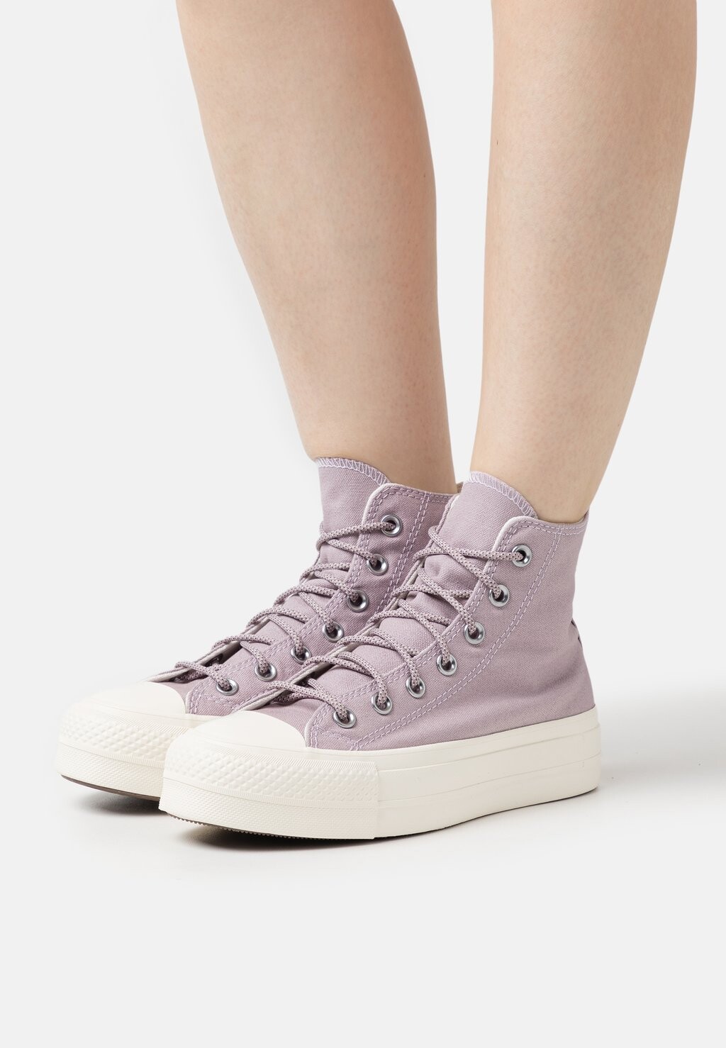 

Высокие кроссовки Converse Chuck Taylor All Star Lift Platform Summer Utility, ясный сиреневый / фиолетовый