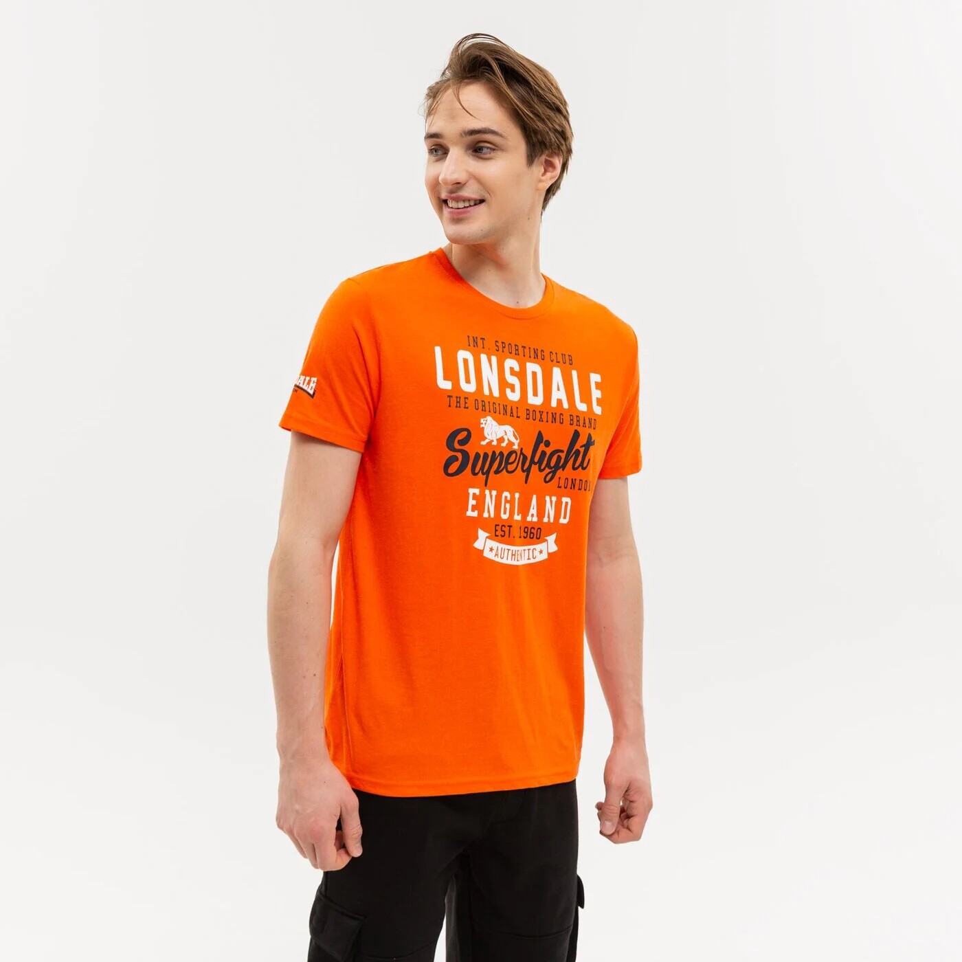 

Футболка Lonsdale Tobermory, оранжевый