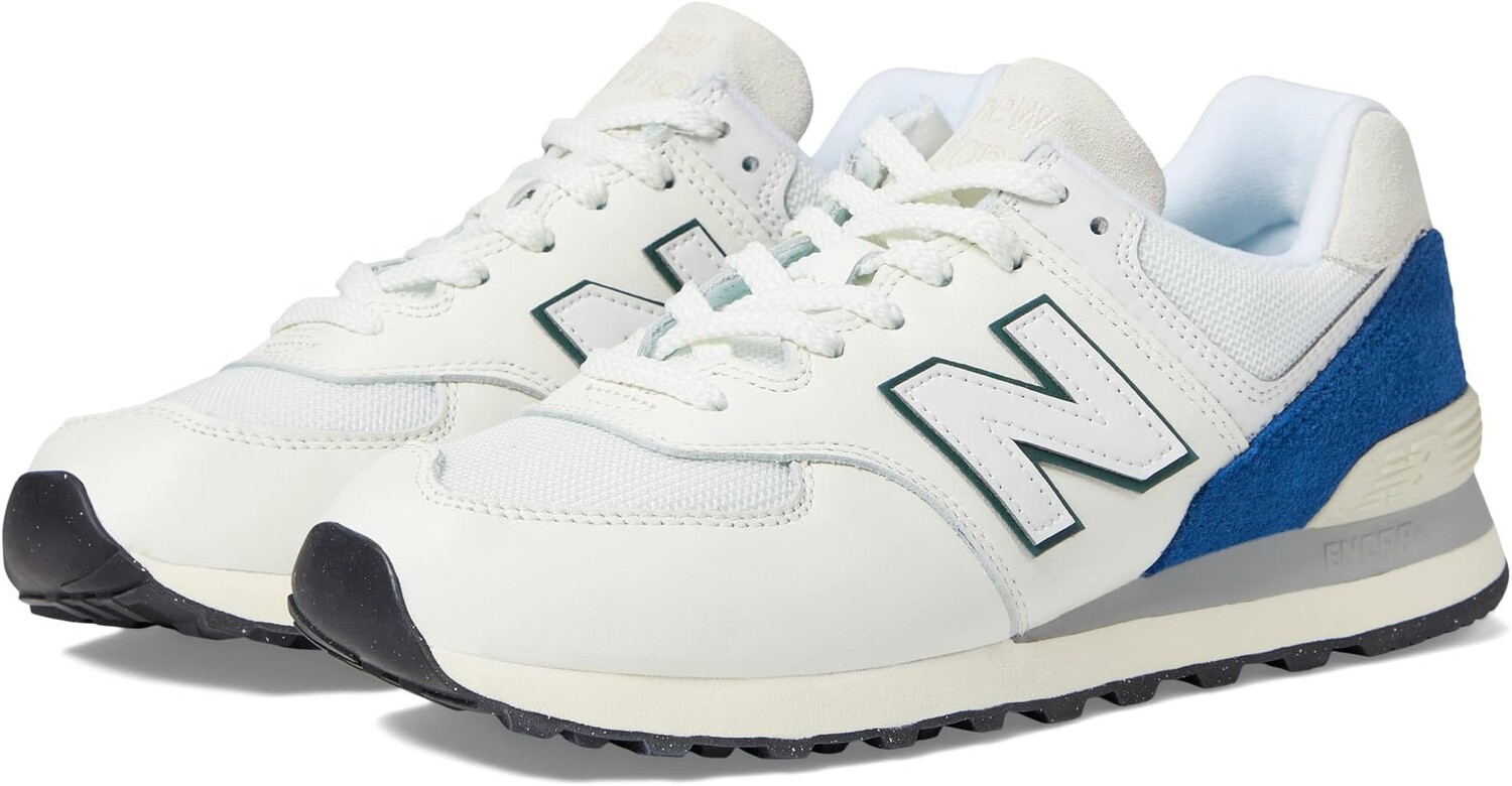 

Кроссовки U574v2 New Balance, цвет White/Royal Blue