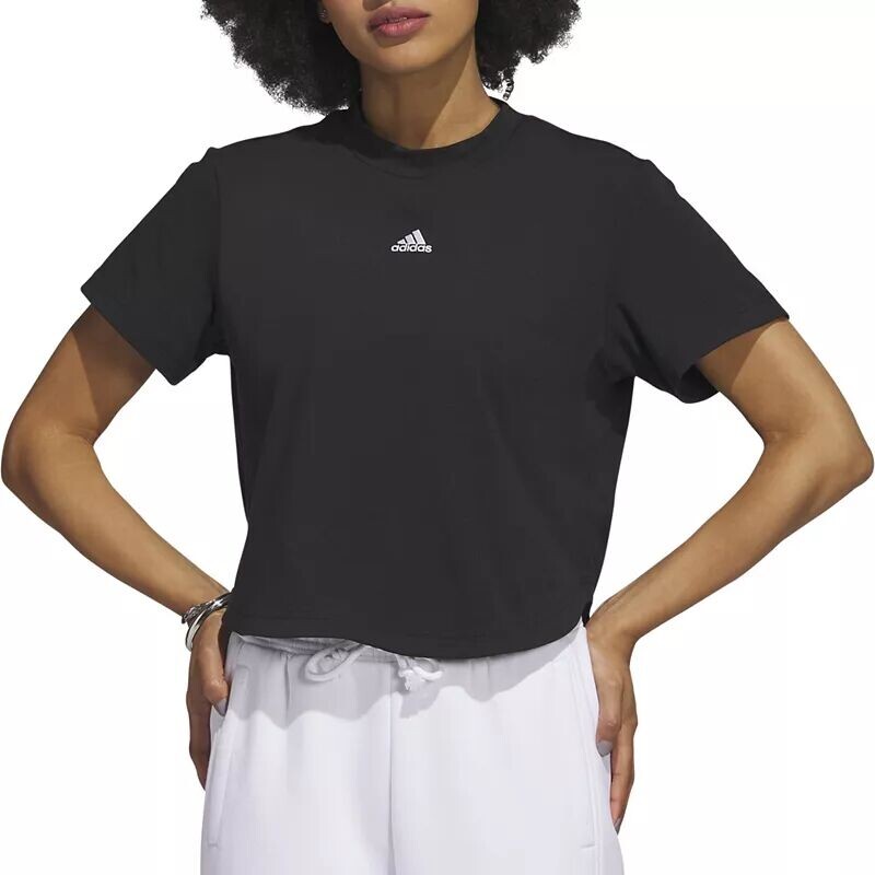 

Женская футболка Adidas, черный