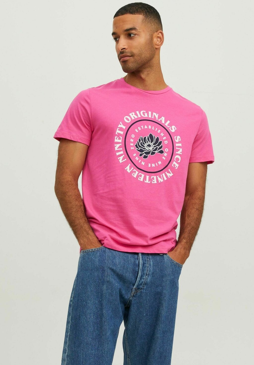 

Футболка с принтом Jack & Jones, фиолетовый