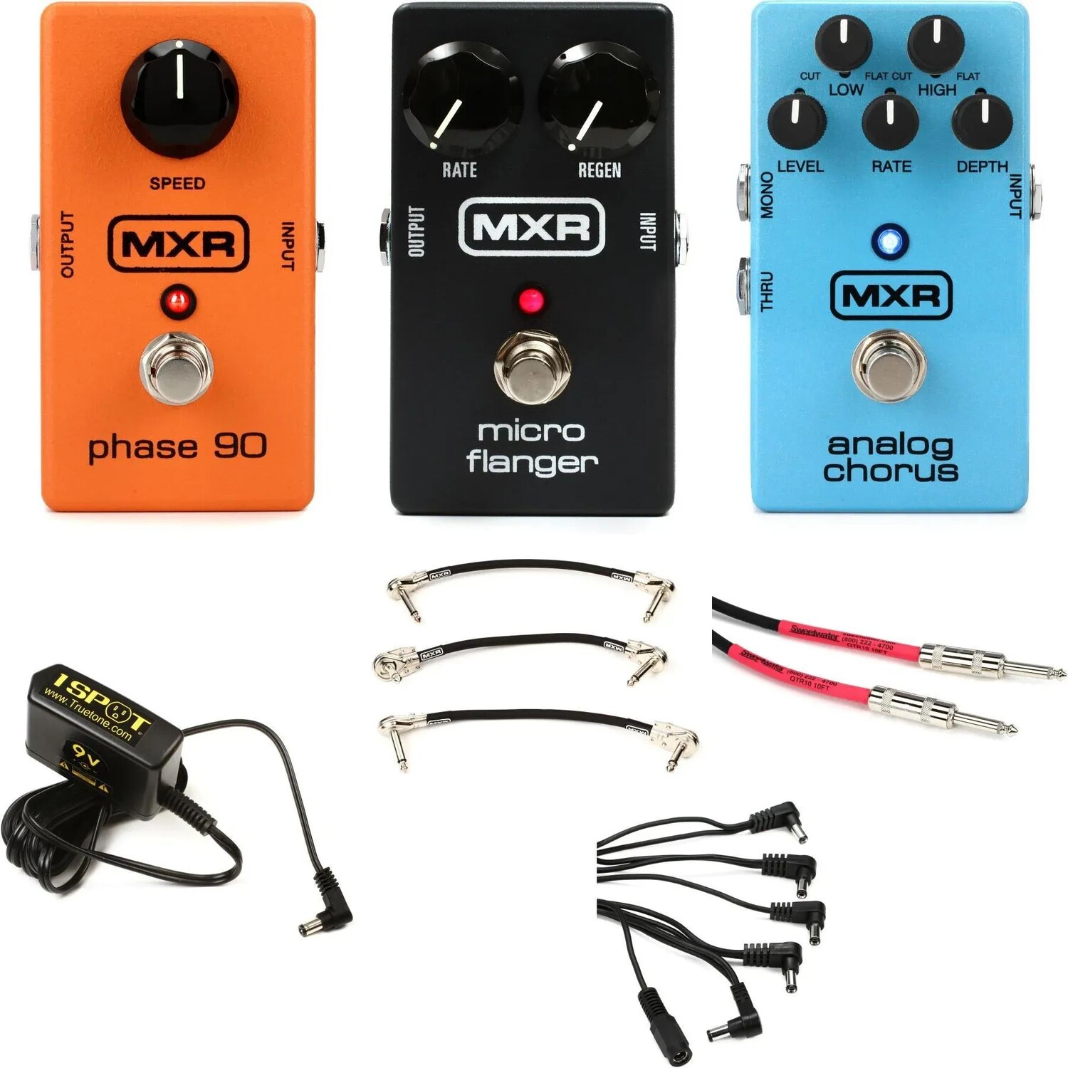 

Комплект педалей модуляции MXR с блоком питания
