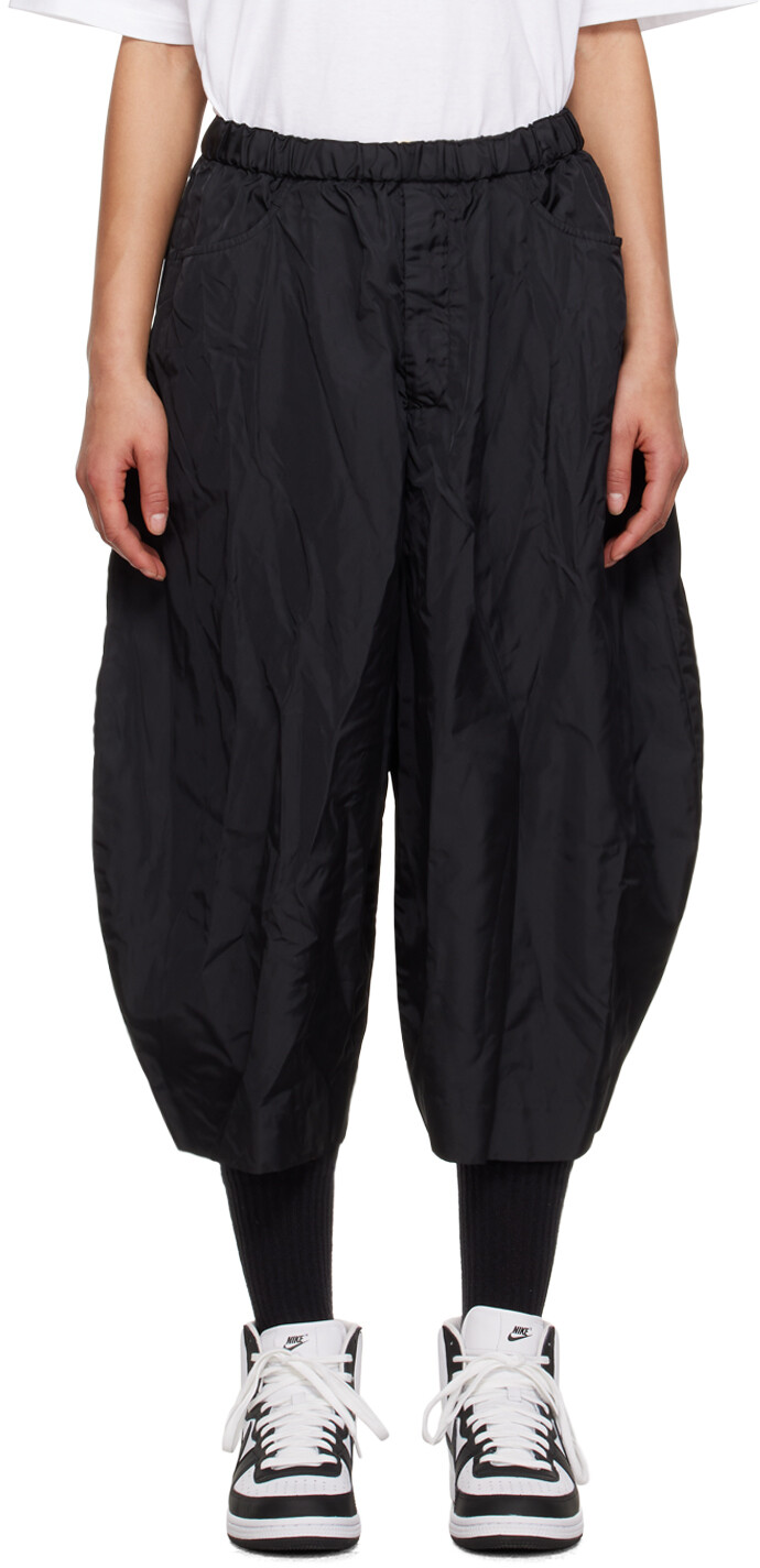 

Черные укороченные брюки Comme Des Garcons