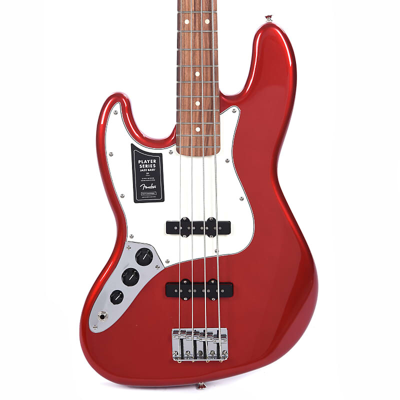 

Басс гитара Fender Player Jazz Bass Left-Handed Candy Apple Red