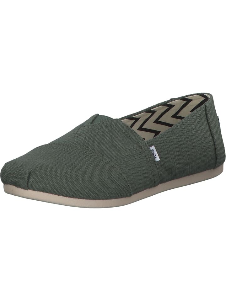

Тапочки TOMS, цвет bonsai green