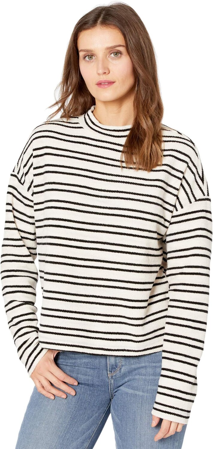 

Пуловер Sanctuary Alea Striped Pullover, цвет Parchment/Black Stripe