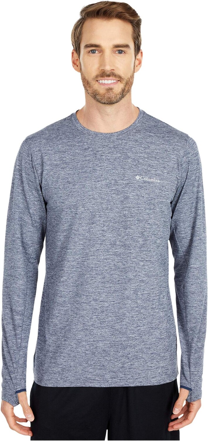 

Кофта Tech Trail с длинными рукавами II Columbia, цвет Collegiate Navy Heather