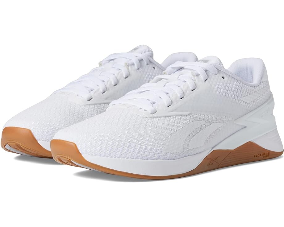 

Кроссовки Reebok Women's Nano X3, цвет White/Cold Grey/Gum