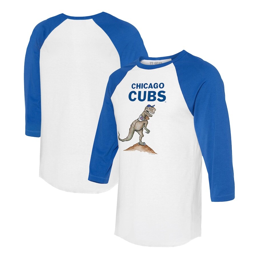 

Футболка с длинным рукавом Tiny Turnip Chicago Cubs, белый