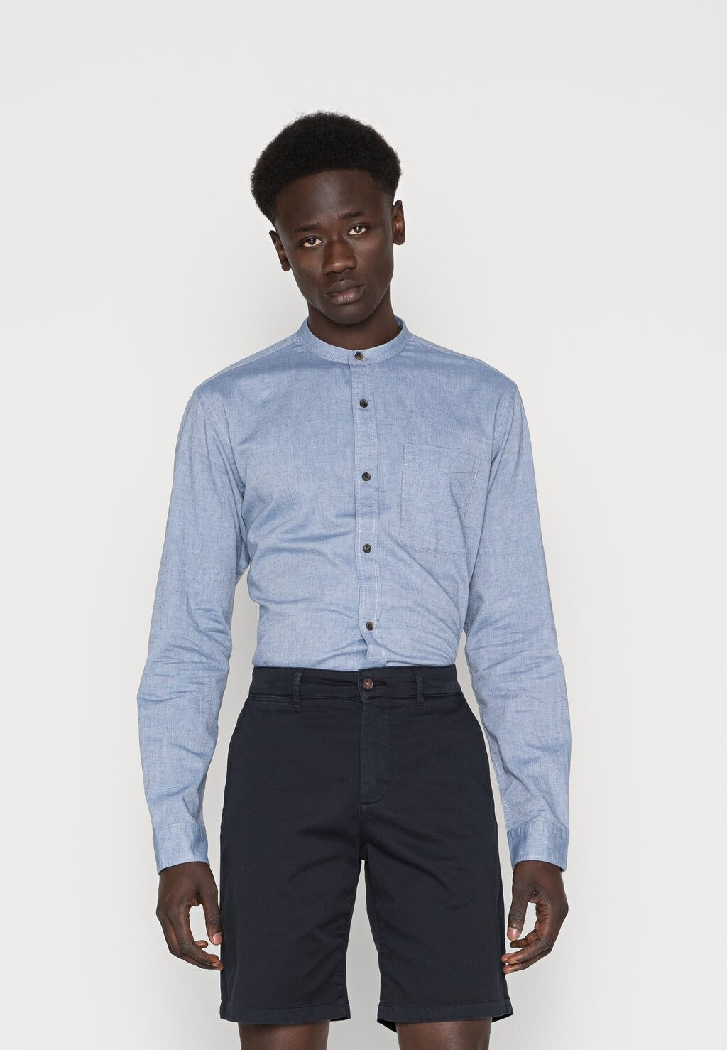 

Рубашка JJEBAND MELANGE L/S AU22 SN Jack & Jones, выцветший деним