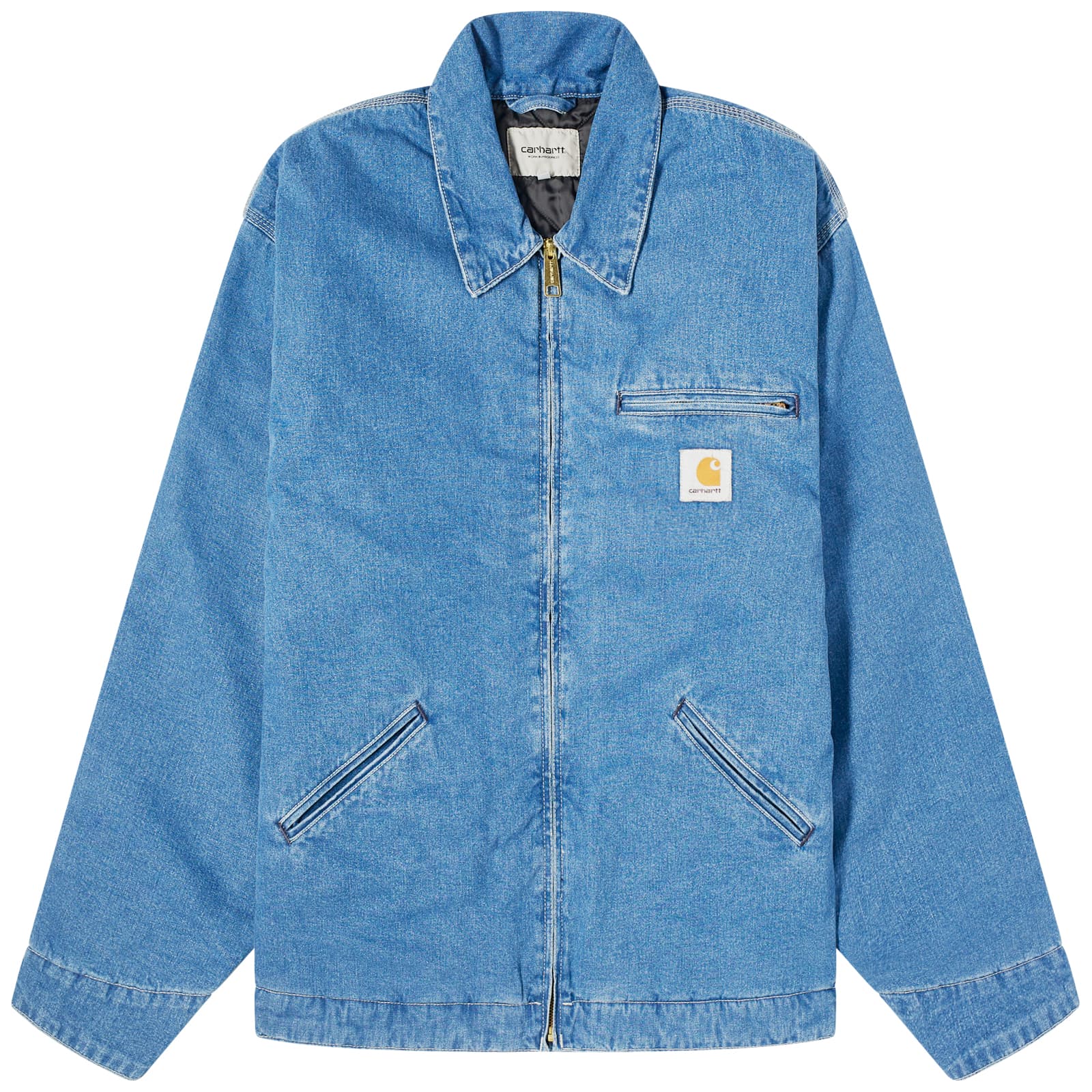 

Куртка Carhartt Wip Og Detroit, цвет Blue Stone Washed