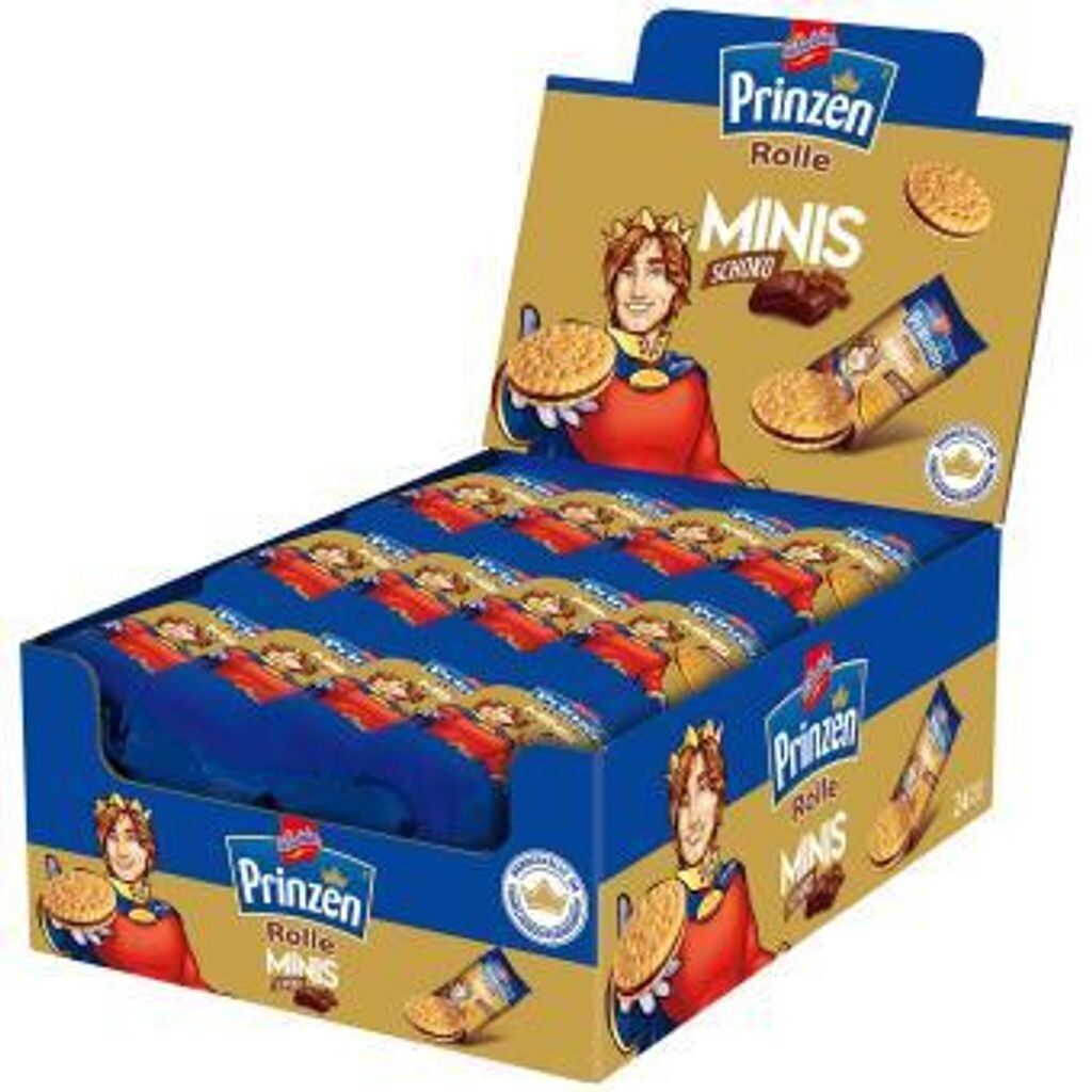 

Пакет закусок Prinzen Rolle Minis, 24 шт. (24 x 0,038 кг) Sonstige