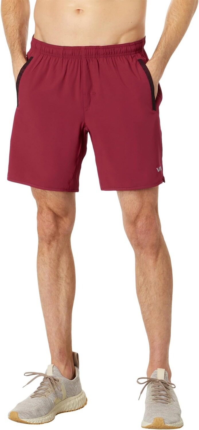 

Эластичные шорты для йоги RVCA, цвет Deep Magenta