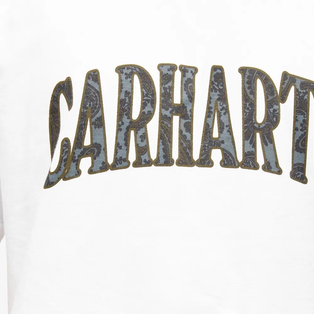 

Carhartt WIP Футболка с надписью «Пейсли», белый