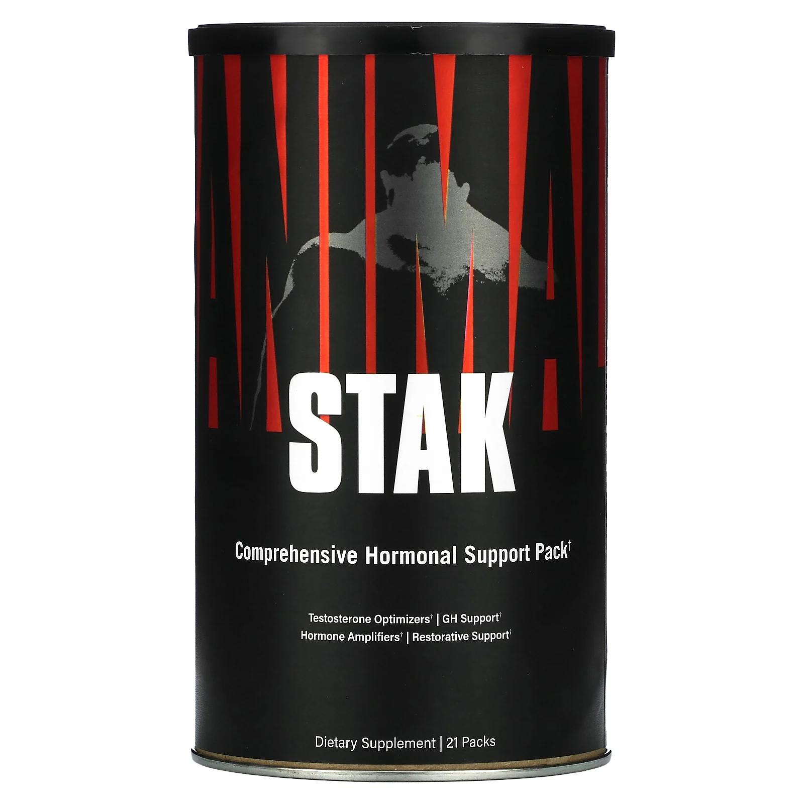 Universal Nutrition Animal Stak оптимизаторы тестостерона 21 пакетик