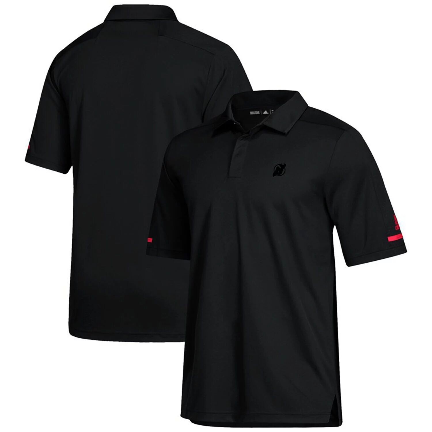 

Мужская черная футболка-поло New Jersey Devils Game Day climalite adidas