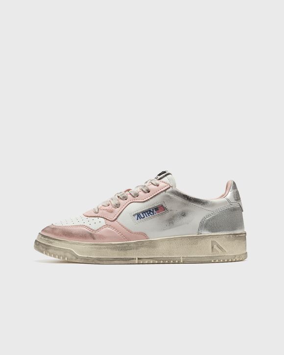 

Кроссовки Autry Action Shoes Wmns Sup Vint Low, цвет leat/leat wht/pow/silv