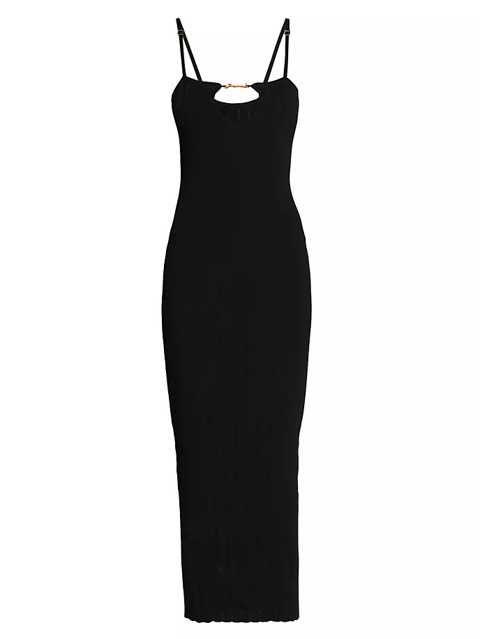 

Платье макси Sierra Bretelles Jacquemus, черный