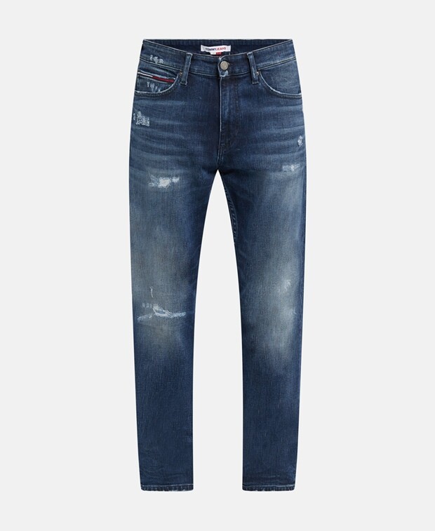 

Разрушенные джинсы Tommy Jeans, темно-синий