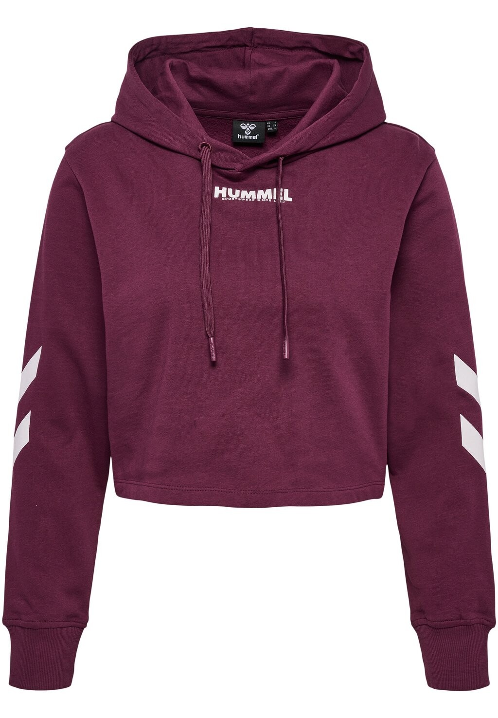

Толстовка с капюшоном Hummel, бордовый, Красный