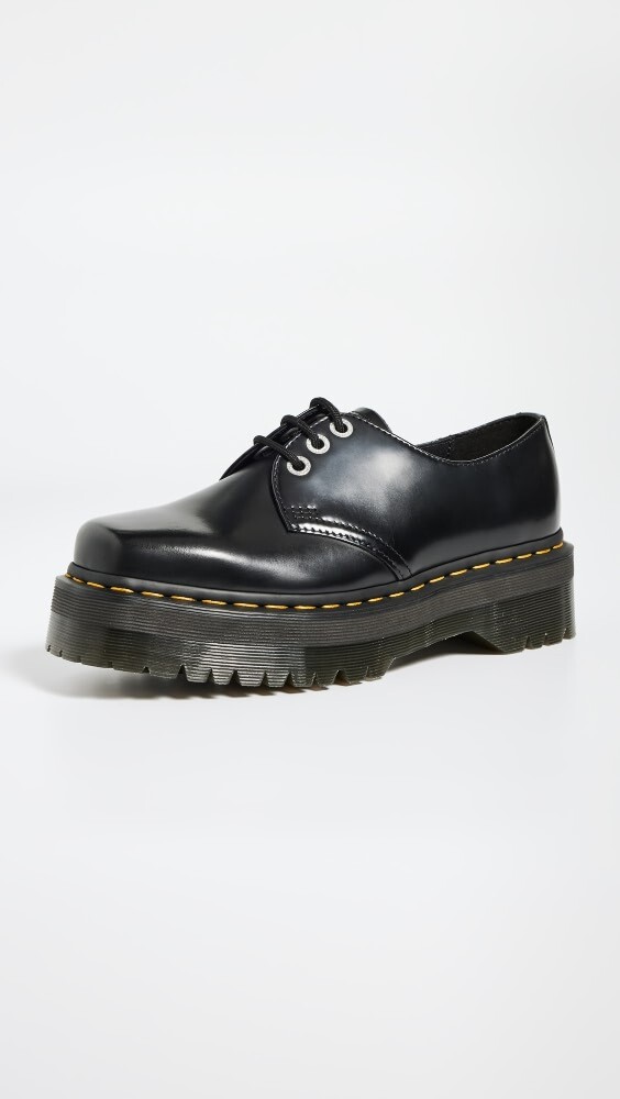 

Балетки Dr. Martens 1461 Quad Squared Oxford Shoes, черный