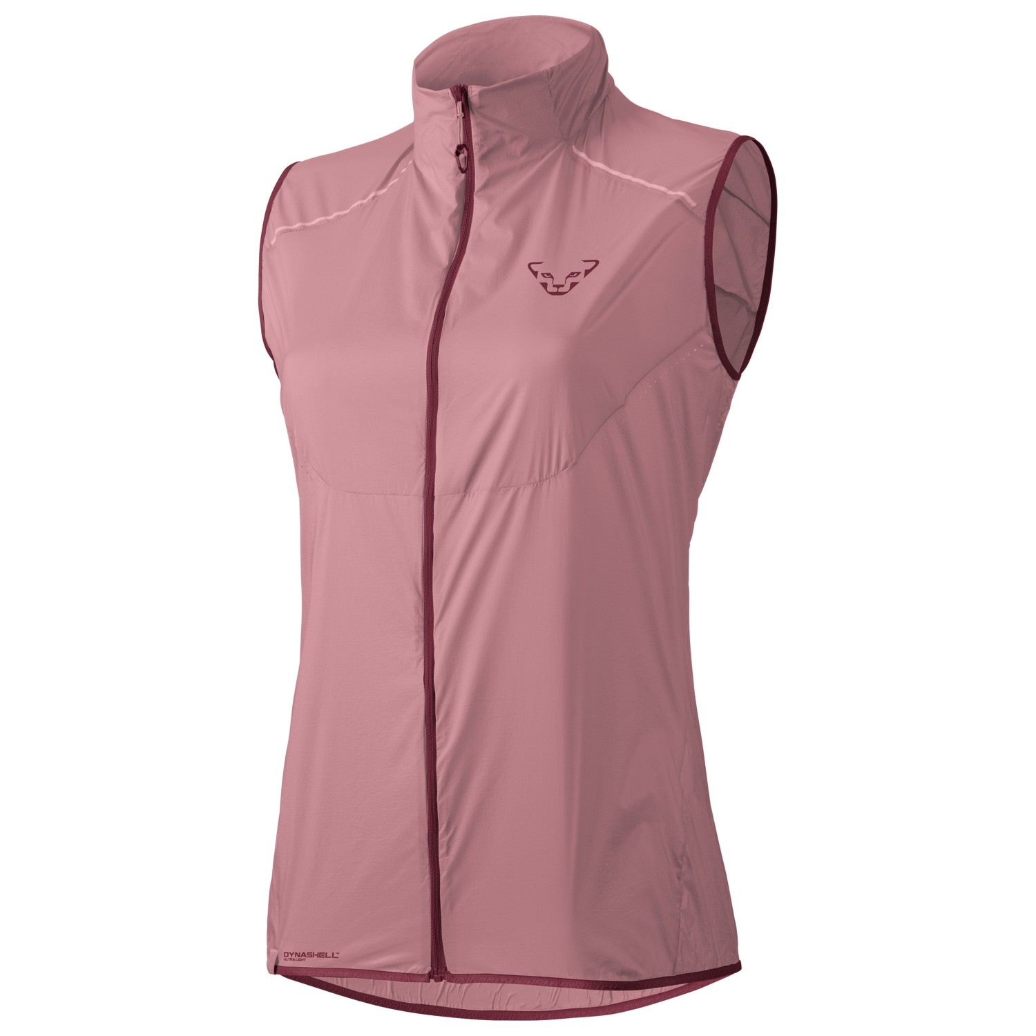 Жилет для бега Dynafit Women's Vert Wind Vest 49, цвет Mokarosa/6560