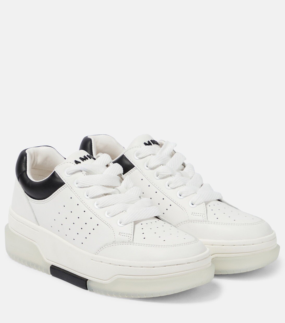 

Кеды Stadium Low из кожи Amiri, белый