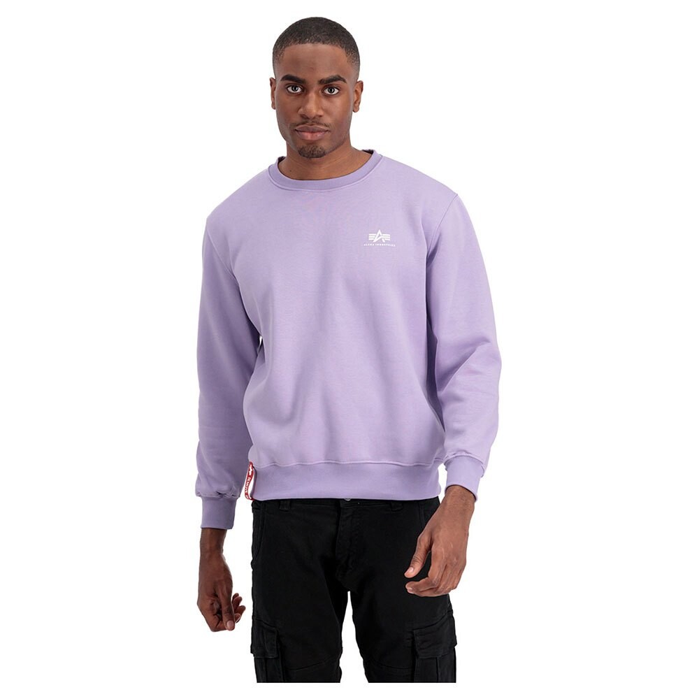 

Толстовка Alpha Industries Basic Small Logo, синий