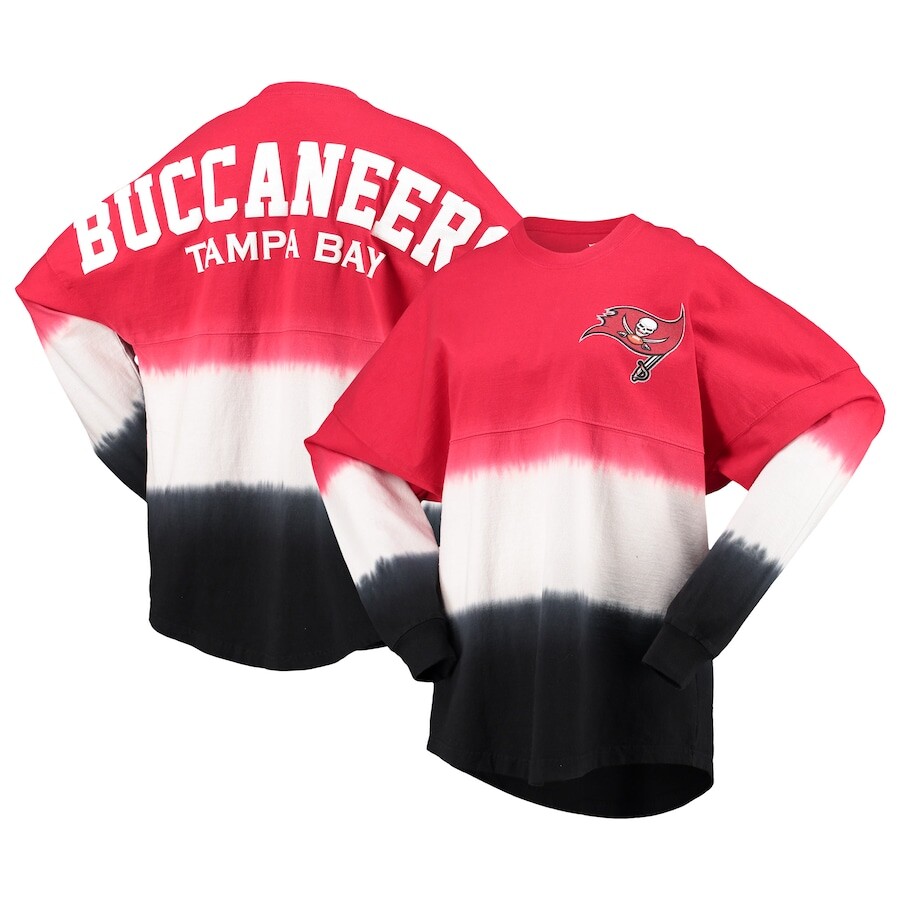 

Футболка с длинным рукавом Fanatics Branded Tampa Bay Buccaneers, красный